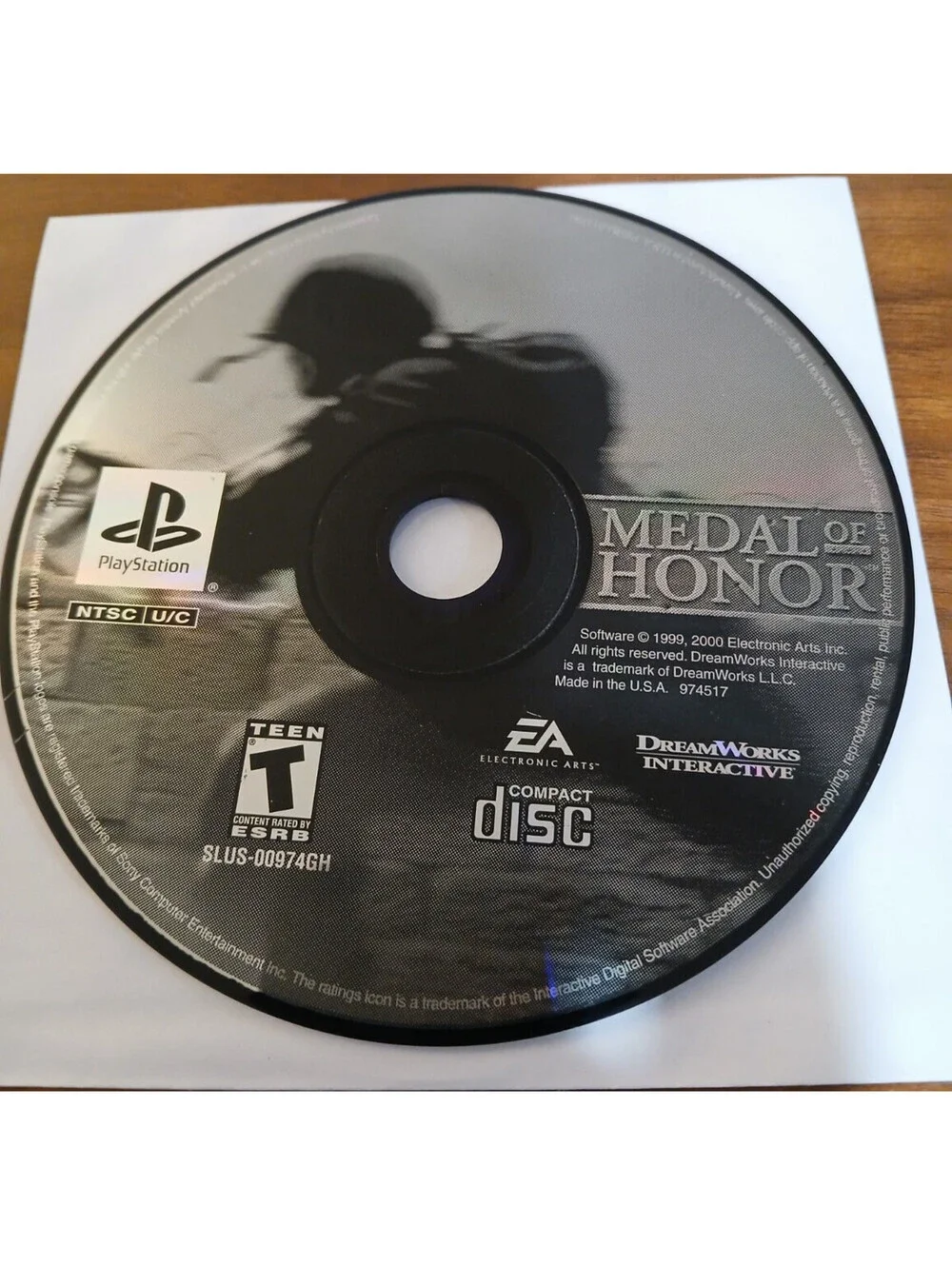 Medal of Honor (Sony PlayStation 1, 1999)